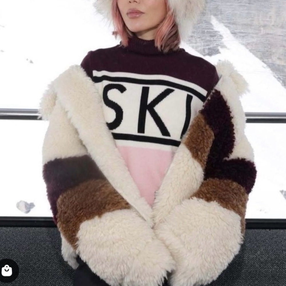 Perfect Moment Luna Shearling Reversible Jacket - Picture 2 of 10